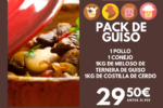 Pack de Guiso: Pollo, Conejo, ternera y cerdo